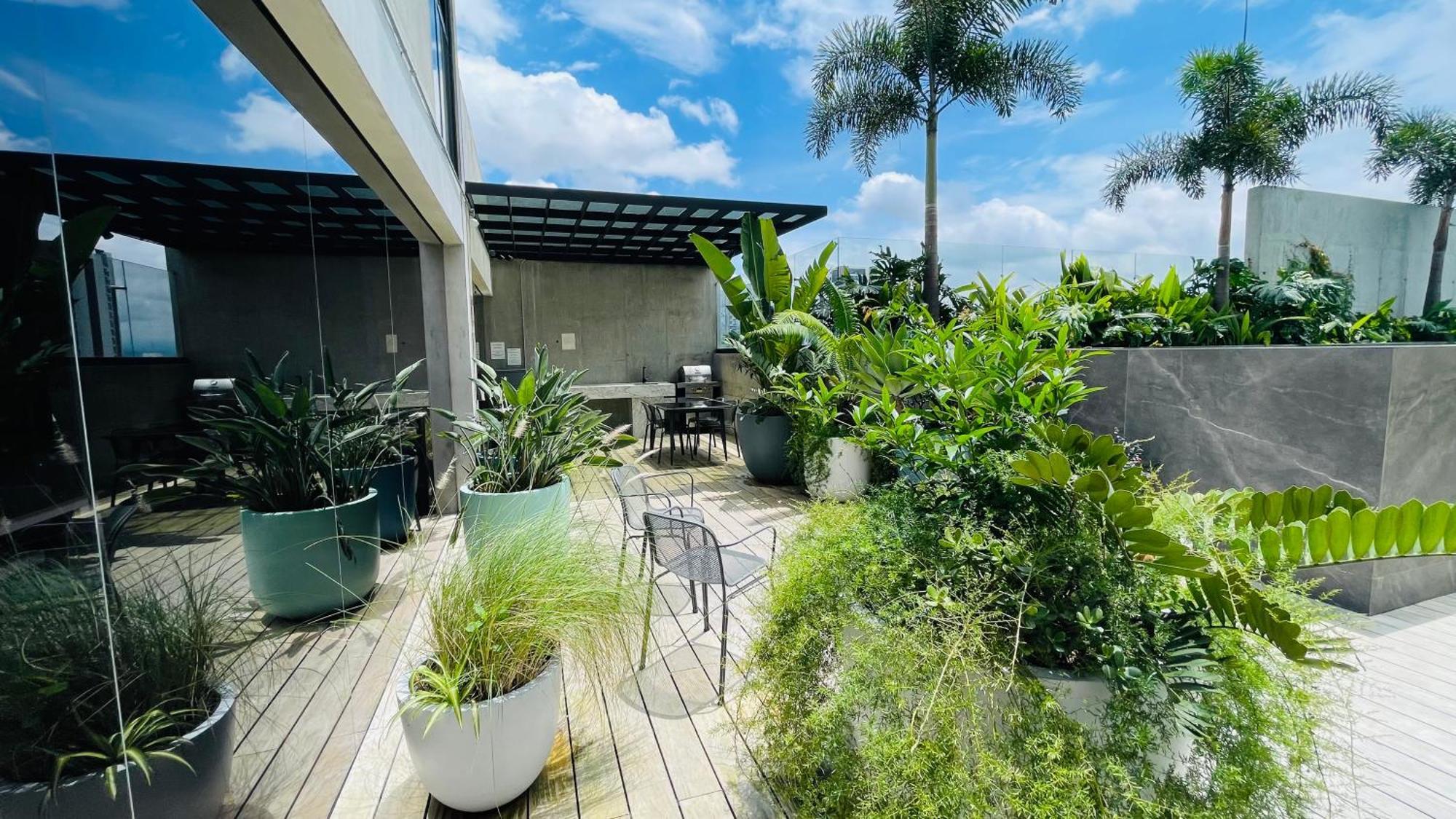 Cozy Apartment With Terrace, Sj Cosmopolitan Tower #402 ซานโฮเซ ภายนอก รูปภาพ